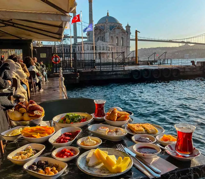 Lieux où prendre le petit-déjeuner à istanbul