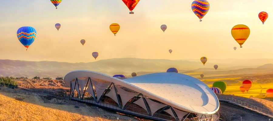Le vol en Montgolfière Gobeklitepe Turquie