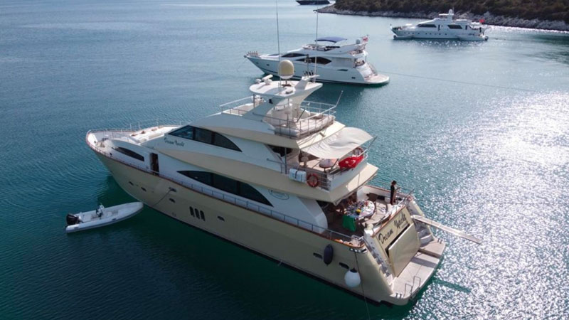 location de yacht à moteur à Bodrum
