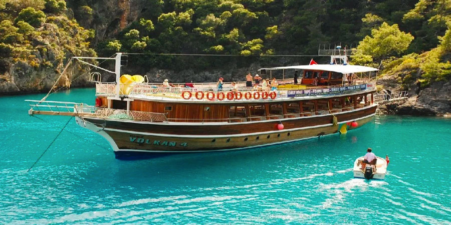 Croisière en bateau sur les 12 îles à Fethiye
