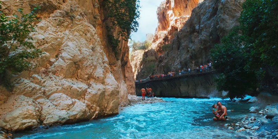 Excursion au canyon Saklikent