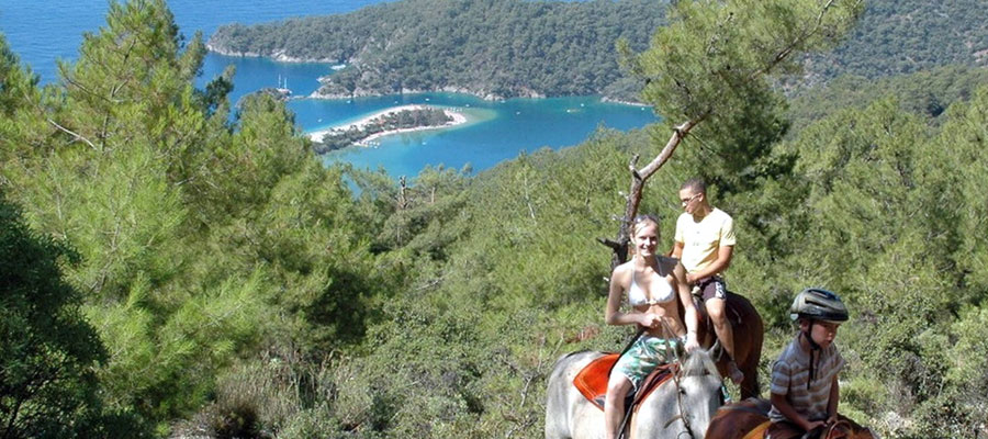 Randonnée Equestre Près de Fethiye