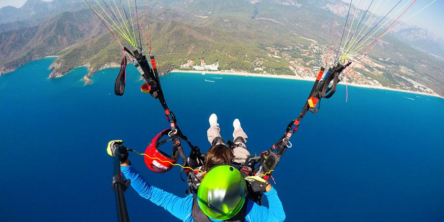 Parapente du mont Tahtali Antalya