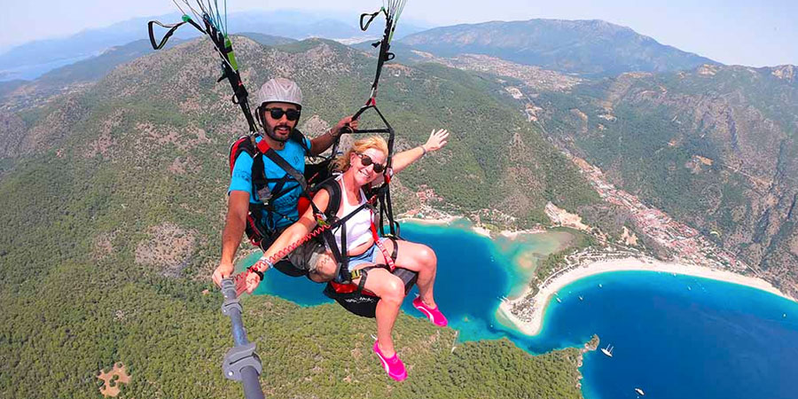Parachute Ascensionnel et Parapente à Fethiye
