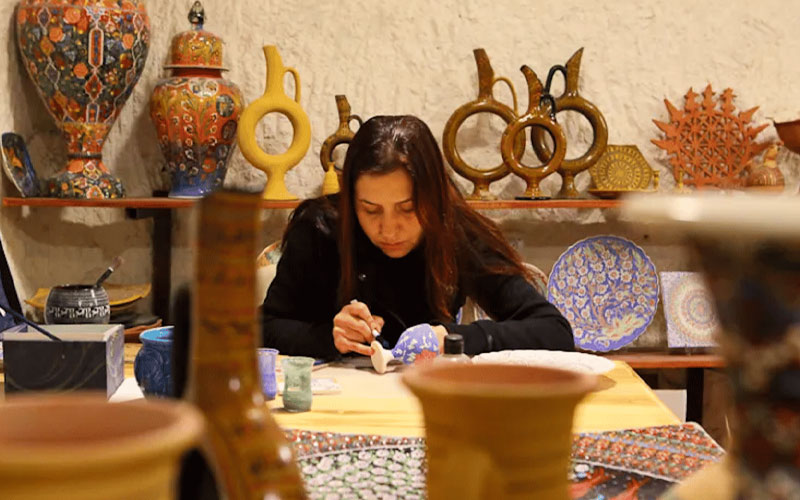 l'atelier de poterie Avanos