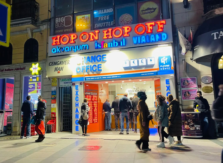 Bureau de Change Taksim Istanbul