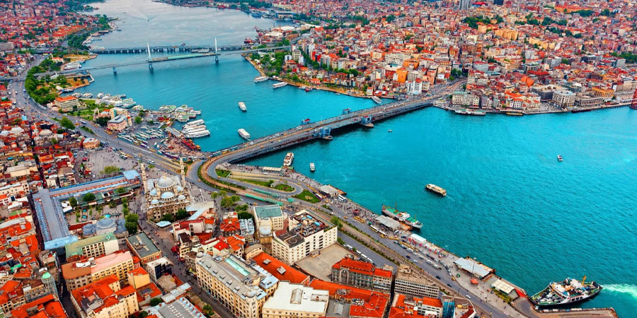 Corne d'Or, Balat et rives du Bosphore